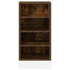 vidaXL Bottom Cabinet Riga Smoked Oak 40x44.5x81.5 cm Engineered Wood