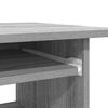 vidaXL Desk Grey Sonoma 80x45x74 cm Engineered Wood