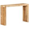 vidaXL Console Table 120x30x76 cm Solid Acacia Wood