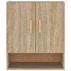 vidaXL Wall Cabinet Sonoma Oak 60x31x70 cm Engineered Wood