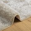 vidaXL Rug ISTAN High Pile Shiny Look Beige 140x200 cm