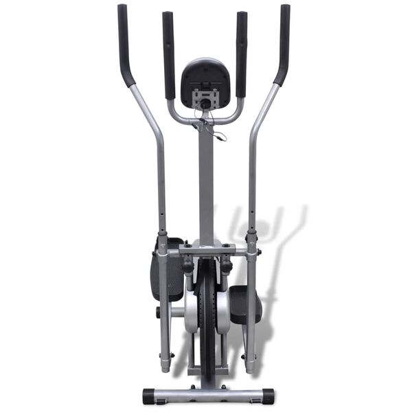 vidaXL Orbitrac Elliptical Trainer Exercise Bike 4 Pole Pulse