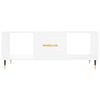 vidaXL Coffee Table White 102x50x40 cm Engineered Wood