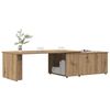 vidaXL Coffee Table Artisan Oak 150x50x35 cm Engineered Wood