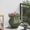 vidaXL Planter Olive Green 50 x 50 x 40 cm Steel