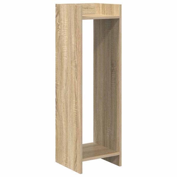 vidaXL Plant Stand Sonoma Oak 30 x 30 x 100 cm Engineered Wood