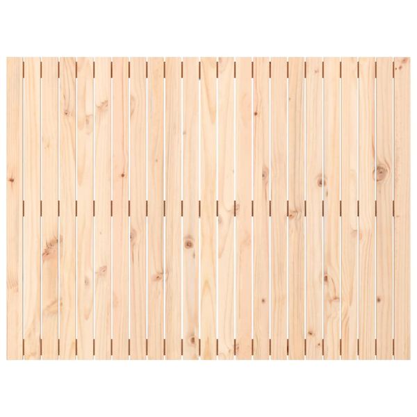 vidaXL Wall Headboard 146.5x3x110 cm Solid Wood Pine