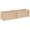 vidaXL Garden Planter 200x50x50 cm Solid Pinewood