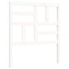 vidaXL Bed Frame without Mattress White 100x200 cm Solid Wood