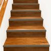 vidaXL Stair Nosings 10 pcs Brown 67 x 3 x 2 cm Aluminium