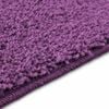 vidaXL Anti-slip Bath Mat Purple 60 x 90 cm PP