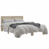 vidaXL Bed Frame without Mattress Sonoma Oak 140x200 cm
