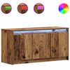 vidaXL TV Cabinet 100 x 34 x 50 cm Old Wood Engineered Wood