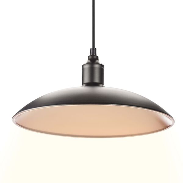 Smartwares LED Pendant Lamp Flat 32x32x8 cm Rose Gold