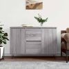 vidaXL Sideboard Grey Sonoma 101.5x35x70 cm Engineered Wood