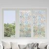 vidaXL Window Films 3 pcs Frosted 3D Rainbow Pattern PVC