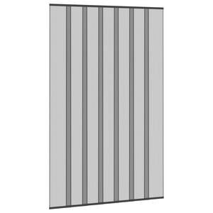 vidaXL Insect Door Screen with Mesh Curtain Black 160 x 240 cm