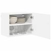 vidaXL Kitchen Cabinet 2 pcs High Gloss White 50 x 31 x 40 cm