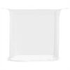 vidaXL Hanging Mosquito Net 156 Mesh White 220x100x150 cm