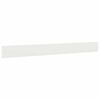 vidaXL Lawn Edgings 50 pcs White 10x103 cm Cold-rolled Steel
