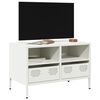 vidaXL TV Cabinet White 68x39x43.5 cm Cold-rolled Steel