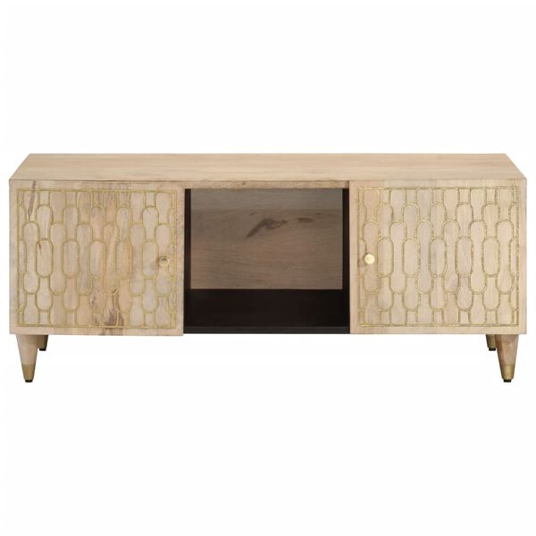 vidaXL Coffee Table 100x54x40 cm Solid Wood Mango