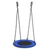 vidaXL Nest Swing Blue 100 x 100 x 180 cm Plastic