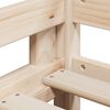 vidaXL Bunk Bed without Mattress 80x200 cm Solid Wood Pine