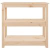 vidaXL Console Table 80x40x74 cm Solid Wood Pine