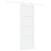 vidaXL Sliding Door 73.5 x 198.5 cm Engineered Wood White