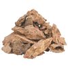vidaXL Lava Stones 25 kg Brown 1-10 cm