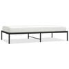 vidaXL Metal Bed Frame without Mattress Black 100x190cm