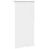vidaXL Roller Blind Blackout White 85x150 cm Fabric Width 80.7 cm Polyester