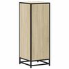 vidaXL Bathroom Cabinet Sonoma Oak 35x37.5x100 cm Engineered Wood