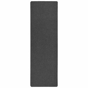 vidaXL Carpet Runner Dark Grey 80 x 500 cm 100% Polypropylene