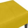 vidaXL Footstool Yellow 77x55x31 cm Velvet