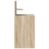 vidaXL Bedside Cabinet with 2 Drawers Sonoma Oak 38x34x80 cm