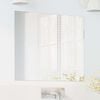 vidaXL Wall Mirror Square 60 x 60 cm Tempered Glass