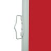 vidaXL Patio Retractable Side Awning 600x160 cm Red