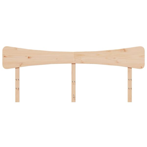 vidaXL Headboard 200 cm Solid Wood Pine