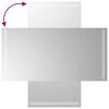 vidaXL LED Bathroom Mirror 40x80 cm