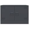 vidaXL TV Cabinets 2 pcs Anthracite 67x39x44 cm Steel