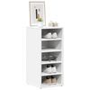 vidaXL Shoe Cabinets 2 pcs White 31.5x35x70 cm Engineered Wood