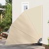 vidaXL Balcony Privacy Screen Beige 210 x 210 cm Polyester