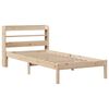 vidaXL Bed Frame without Mattress 100x200 cm Solid Wood Pine