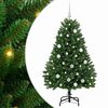 vidaXL Artificial Christmas Tree 150 cm 150 LEDs Warm White Green