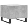 vidaXL Coffee Table Concrete Grey 50x50x40 cm Engineered Wood