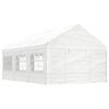 vidaXL Gazebo with Roof White 6.69x4.08x3.22 m Polyethylene