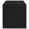 vidaXL TV Cabinet Black Oak 80x40x40 cm Engineered Wood
