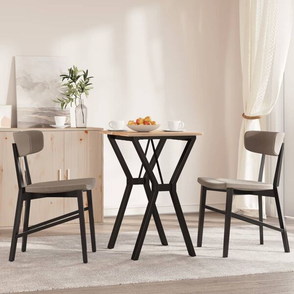 vidaXL Dining Table Legs Y-Frame 50x40x73 cm Steel